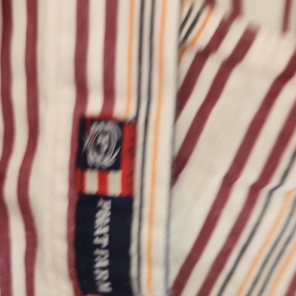 4XL Phat Farm Red and White Striped Button Down Shirt - Picture 8 of 8